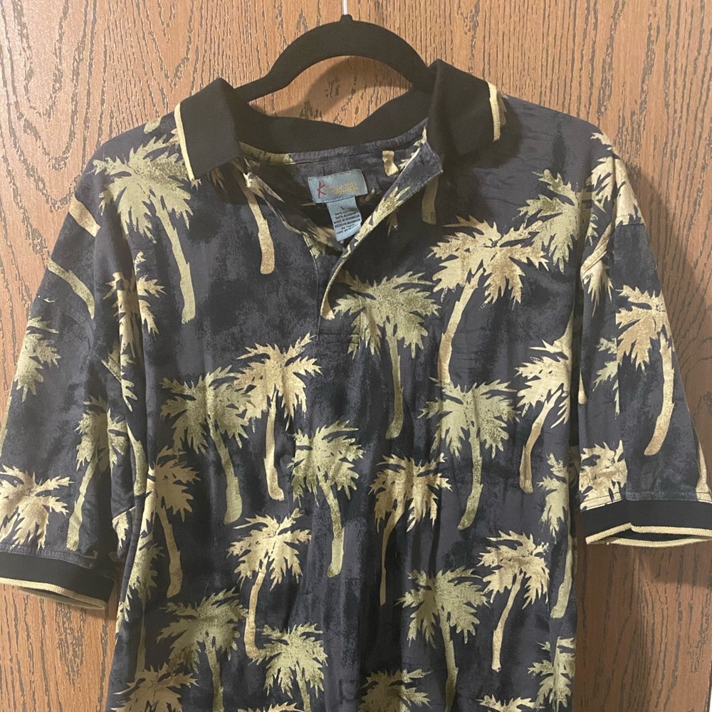Hawaiian style polo